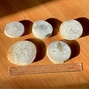 5pc Agate Slab Lot